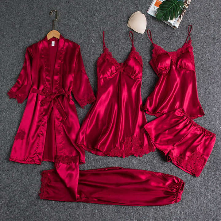 Élyséanne | Set Pigiama Elegante in Raso