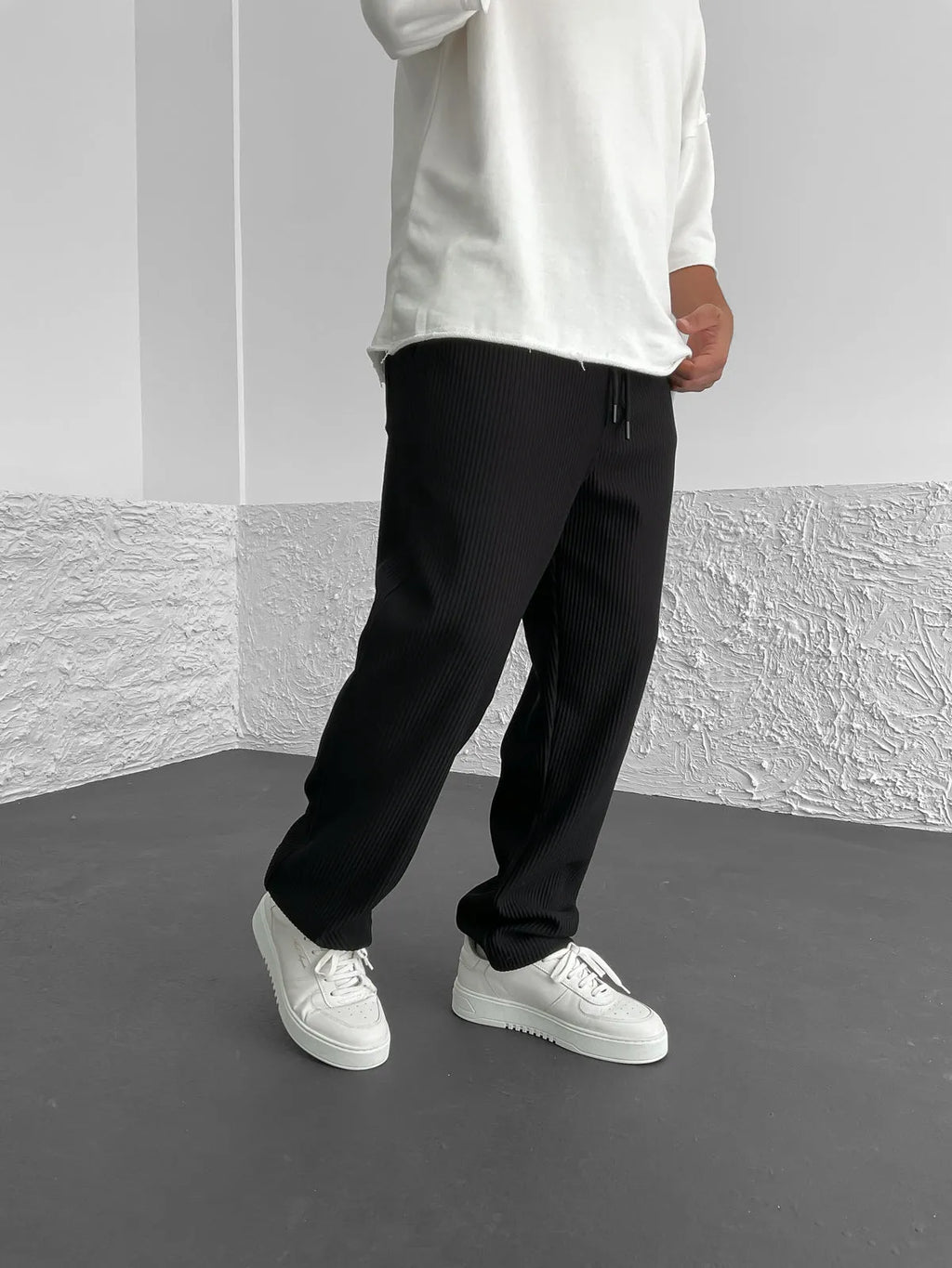 Sami | Pantalone Stretch a Costine, Comfort Elegante