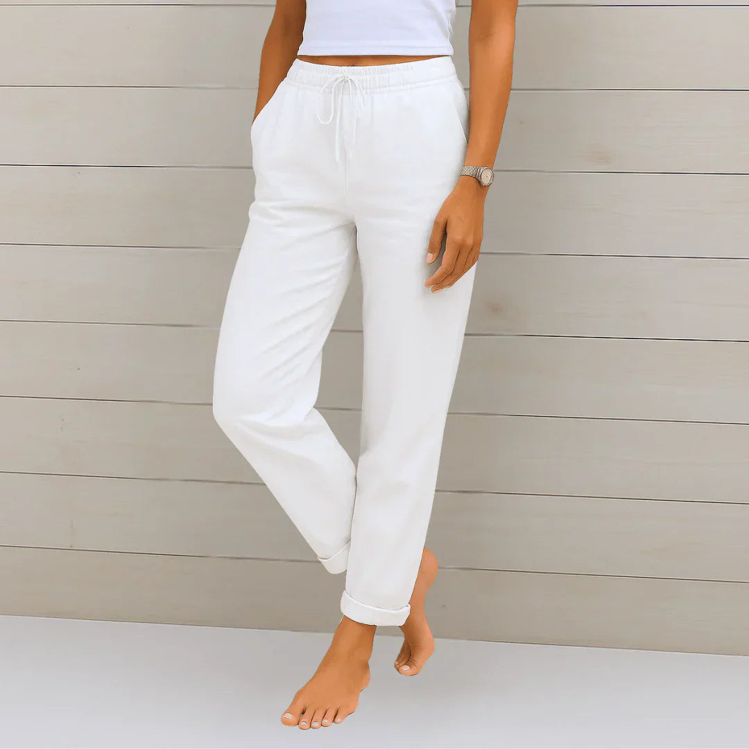 Pantalone Estivo in Lino, Comfort Impareggiabile