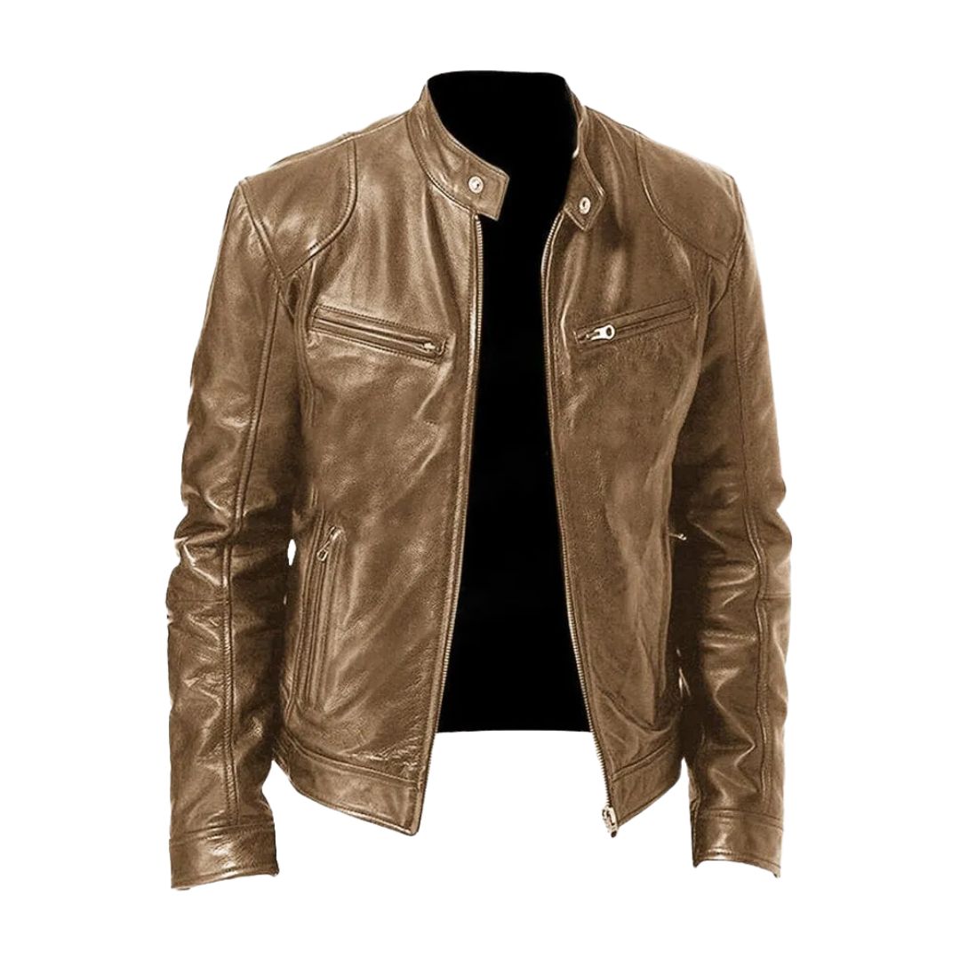 ROUSSEL ROME | Giacca in pelle casual