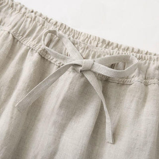 Leipzig | Pantalone in Lino, Stile Rilassato