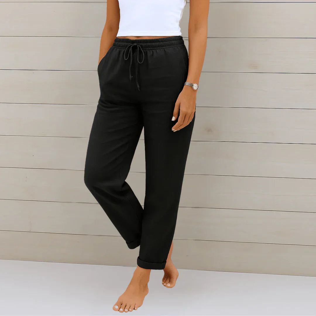 Pantalone Estivo in Lino, Comfort Impareggiabile