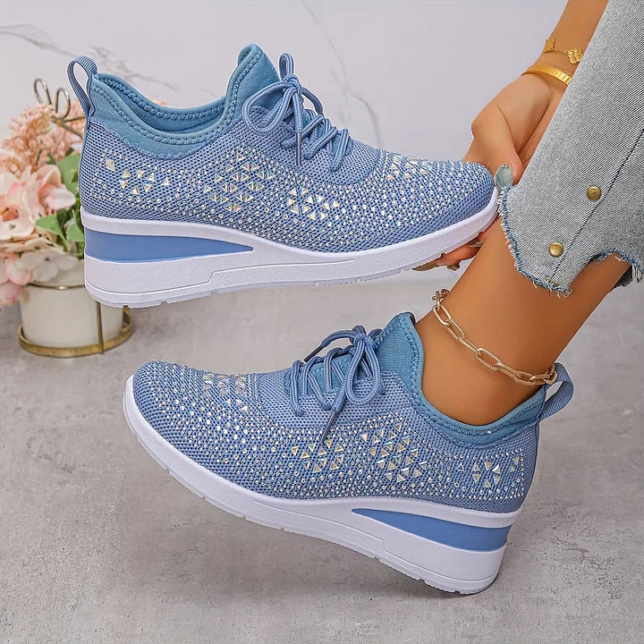 Bonnie | Sneaker Comode con Dettagli Glitter