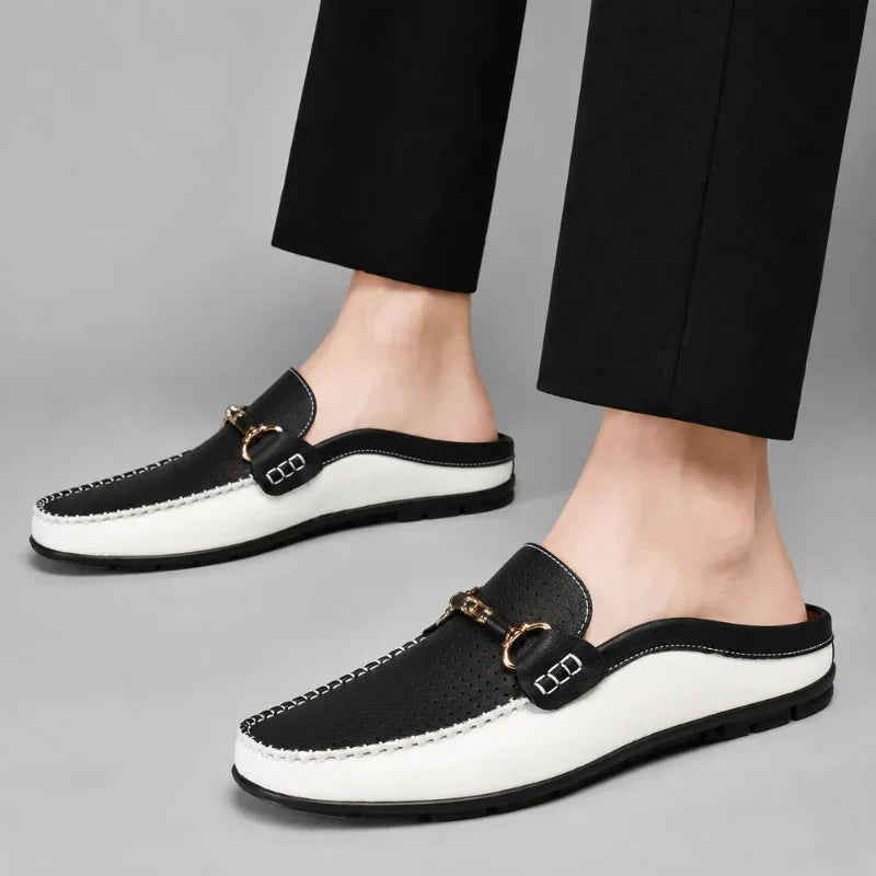 Santino | Pantofole Eleganti in Pelle Italiana