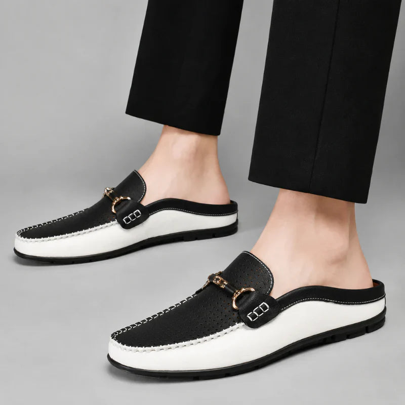Santino | Pantofole Eleganti in Pelle Italiana