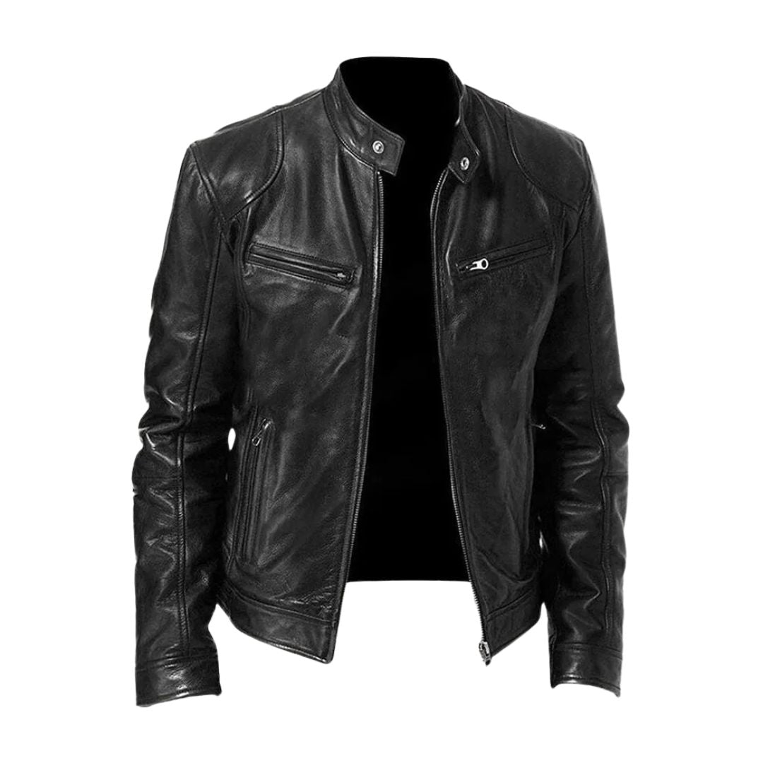ROUSSEL ROME | Giacca in pelle casual