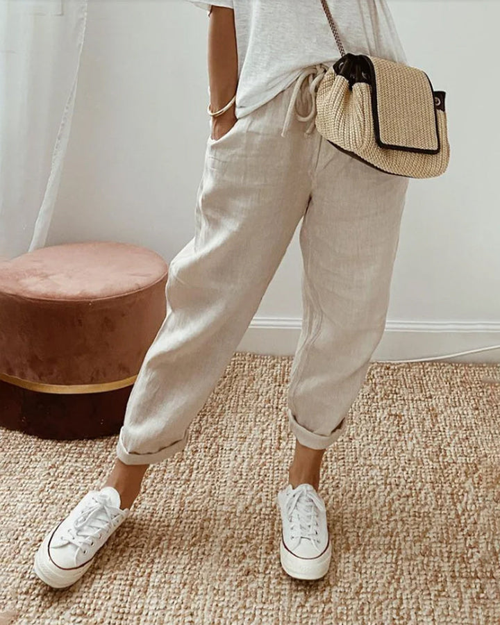 Hollis | Pantaloni a gamba dritta dal taglio comodo