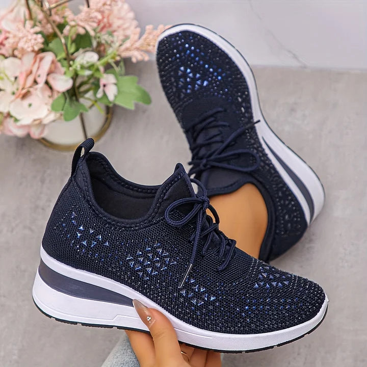 Bonnie | Sneaker Comode con Dettagli Glitter