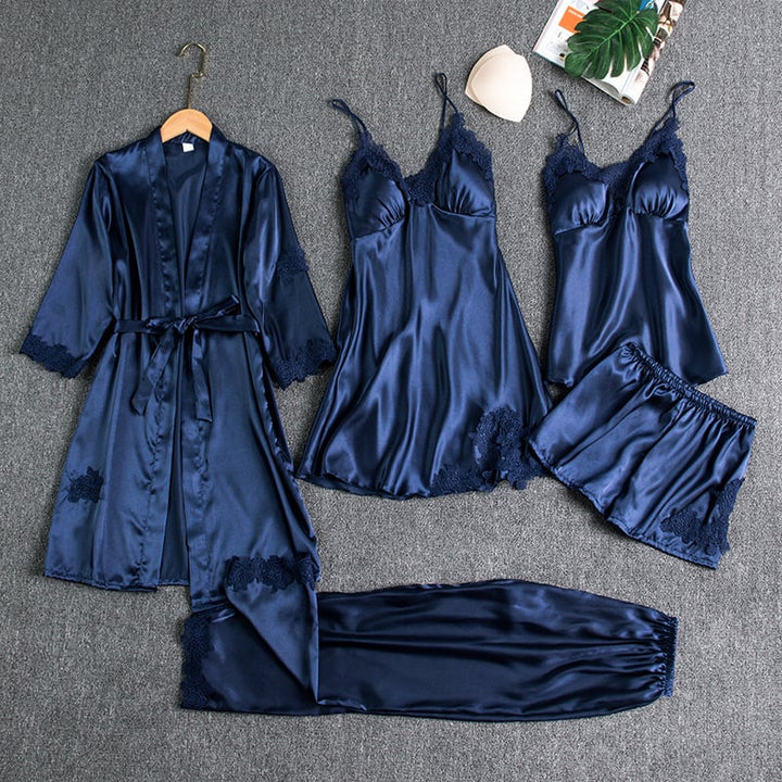 Élyséanne | Set Pigiama Elegante in Raso