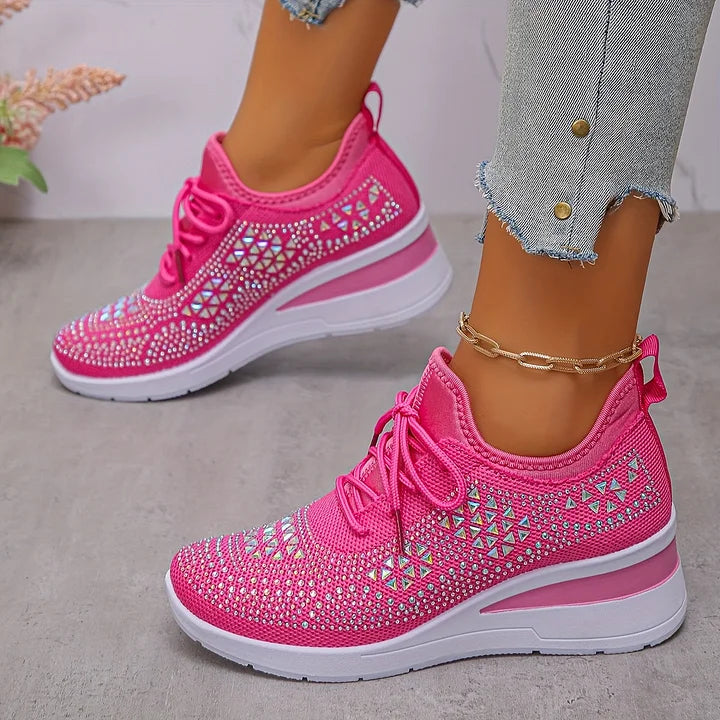Bonnie | Sneaker Comode con Dettagli Glitter