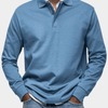 Polo Primavera | Maglia a Manica Lunga in Cotone Strutturato