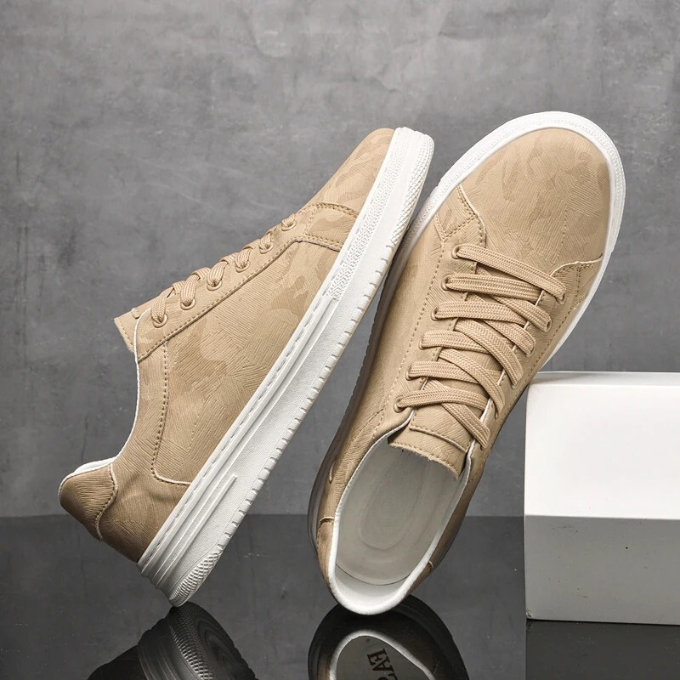 Belmont | Sneaker in Pelle Classiche, Silhouette Pulita