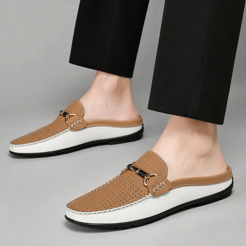 Santino | Pantofole Eleganti in Pelle Italiana