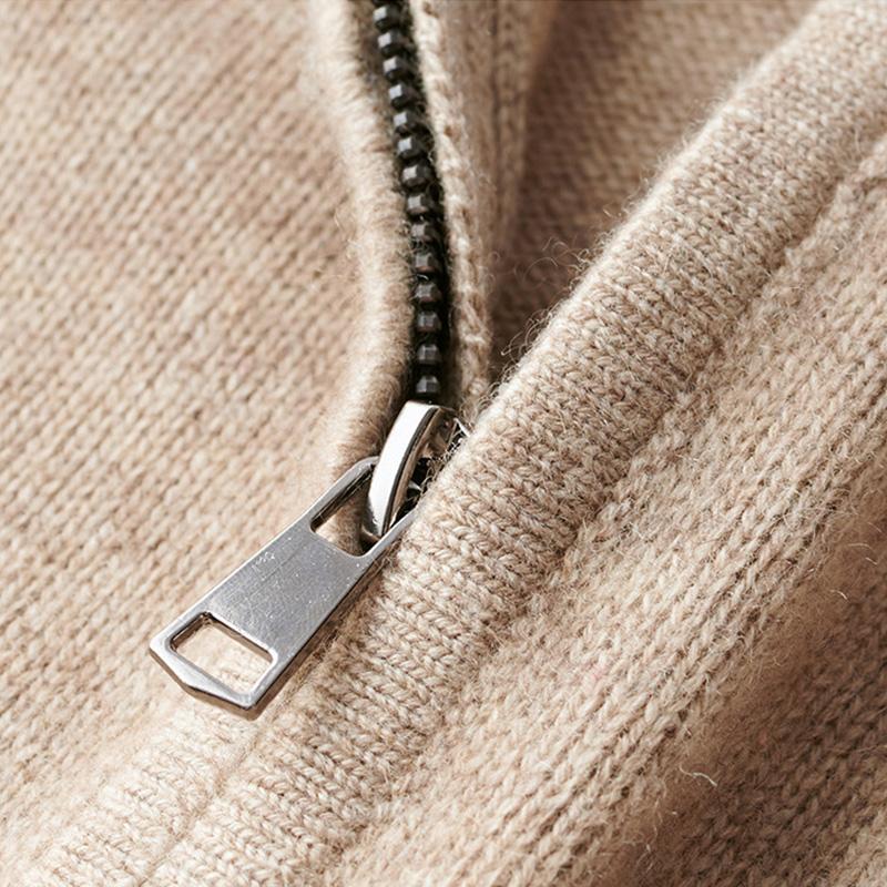 Pullover con Zip | Calore Morbido, Stile Sicuro di Sé