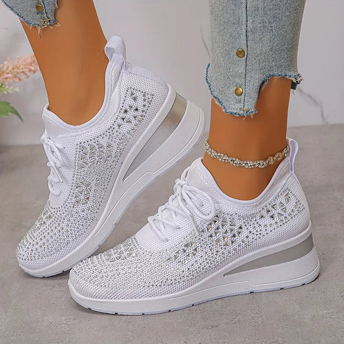 Bonnie | Sneaker Comode con Dettagli Glitter