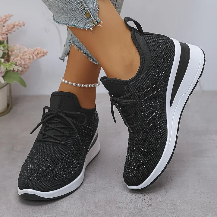 Bonnie | Sneaker Comode con Dettagli Glitter