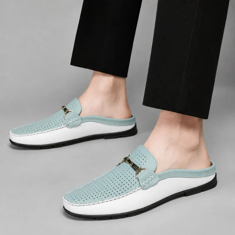 Santino | Pantofole Eleganti in Pelle Italiana