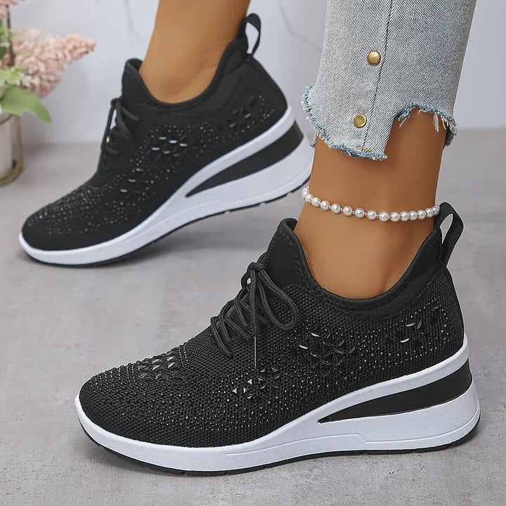 Bonnie | Sneaker Comode con Dettagli Glitter