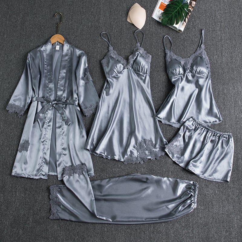 Élyséanne | Set Pigiama Elegante in Raso