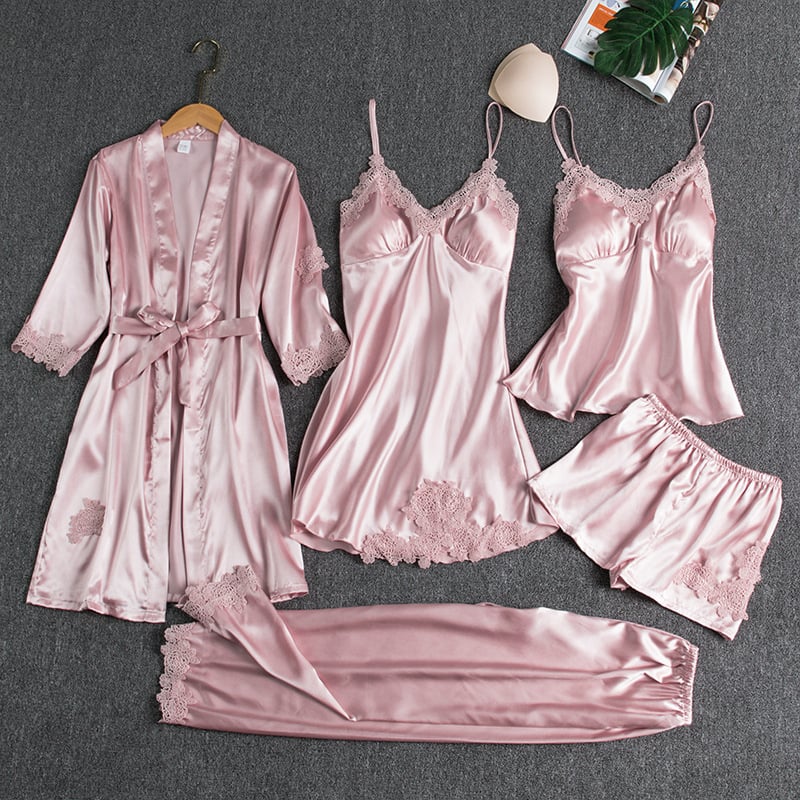 Élyséanne | Set Pigiama Elegante in Raso