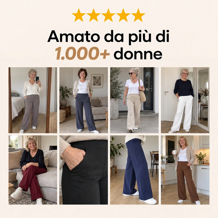 Sanne – I pantaloni elasticizzati più comodi per ogni donna – 1+1 GRATIS