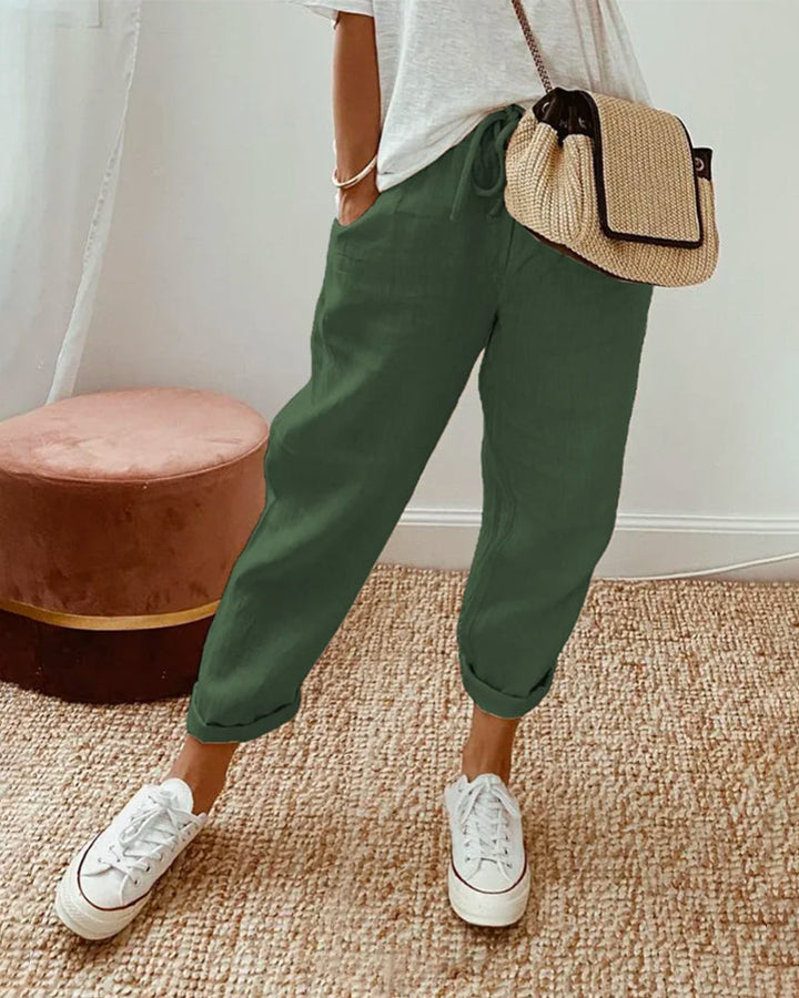 Hollis | Pantaloni a gamba dritta dal taglio comodo