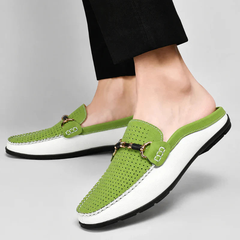 Santino | Pantofole Eleganti in Pelle Italiana