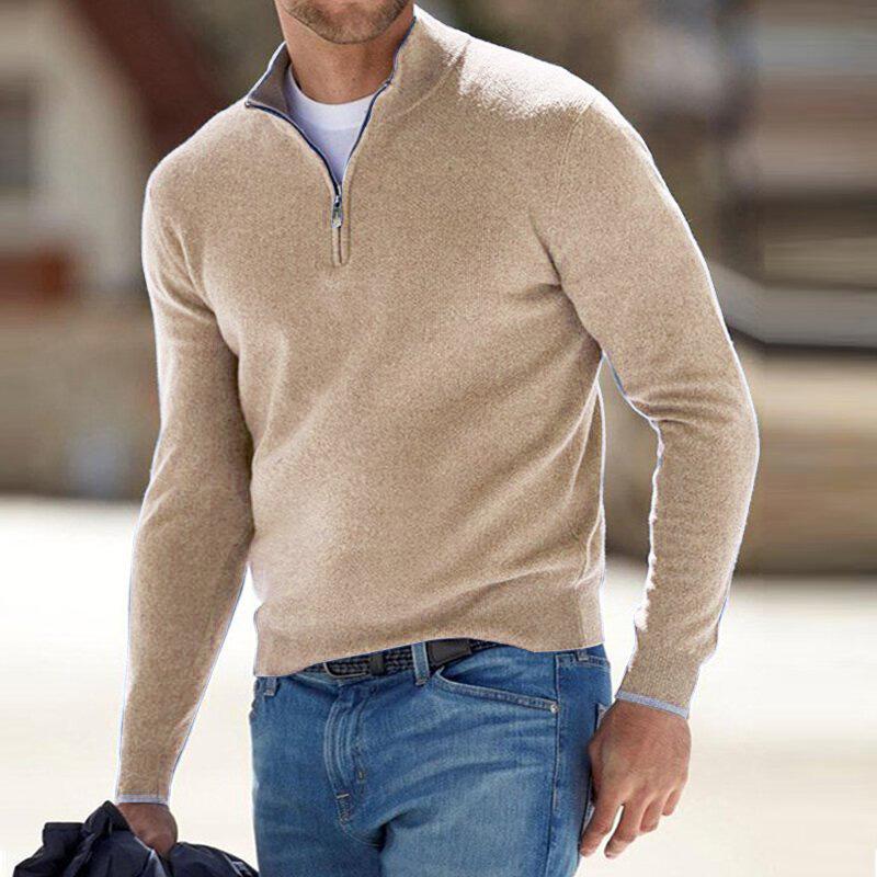 Pullover con Zip | Calore Morbido, Stile Sicuro di Sé