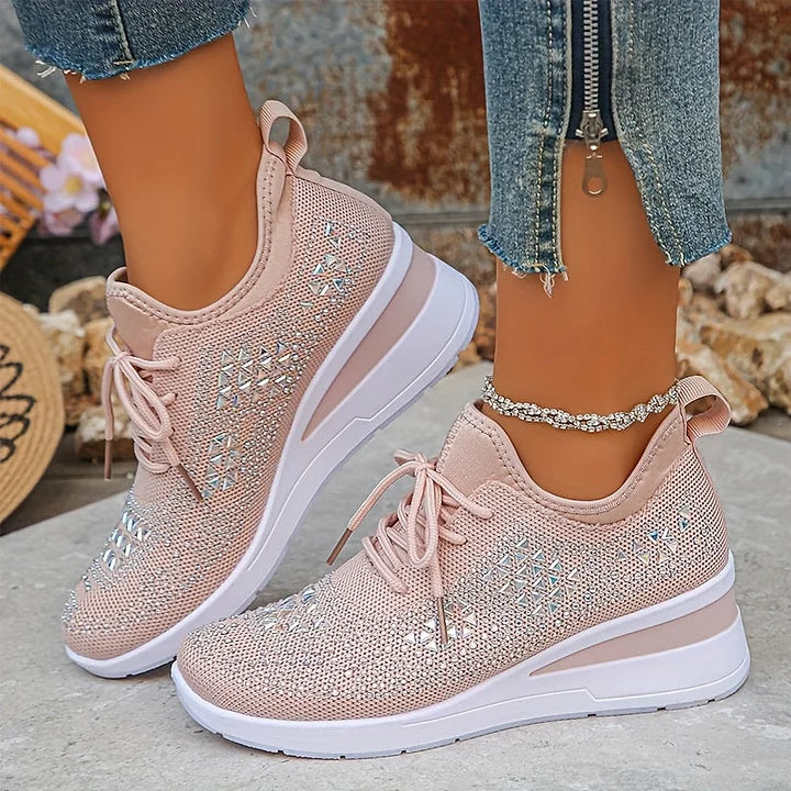 Bonnie | Sneaker Comode con Dettagli Glitter