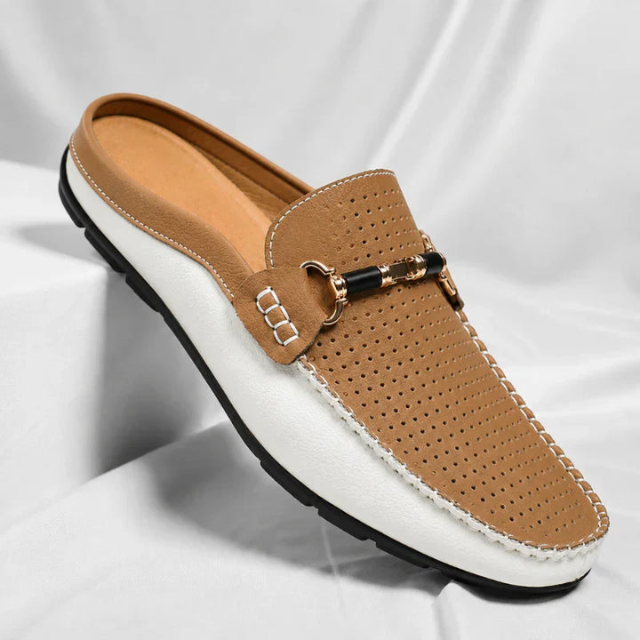 Santino | Pantofole Eleganti in Pelle Italiana