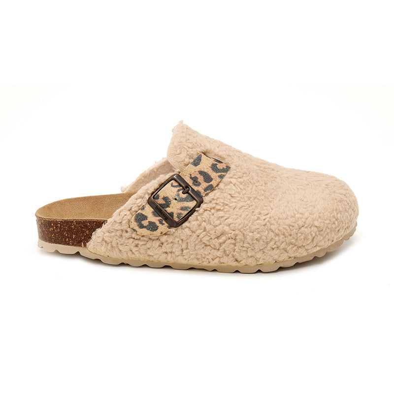 Zoccoli Donna in Beige, Comfort Quotidiano
