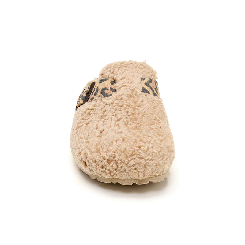 Zoccoli Donna in Beige, Comfort Quotidiano