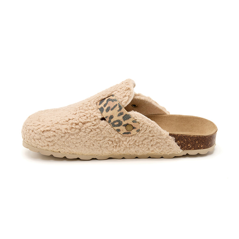 Zoccoli Donna in Beige, Comfort Quotidiano