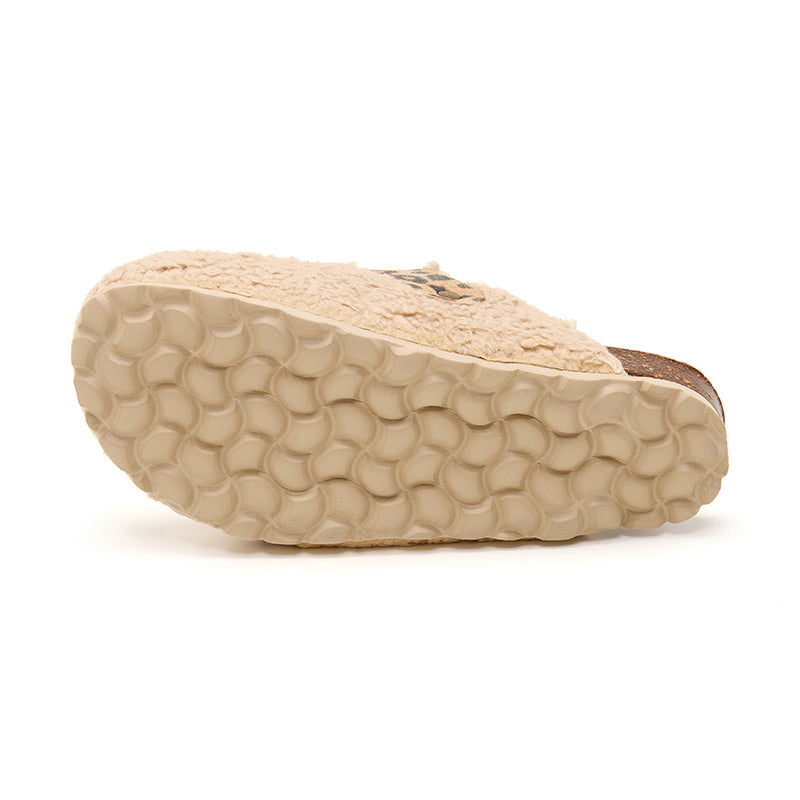 Zoccoli Donna in Beige, Comfort Quotidiano