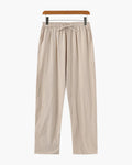 Leipzig | Pantalone in Lino, Stile Rilassato