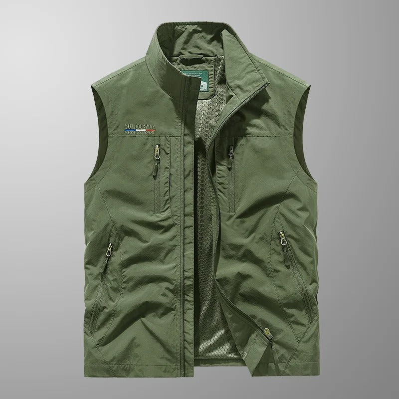 Vincent | Gilet Cargo Traspirante da Uomo