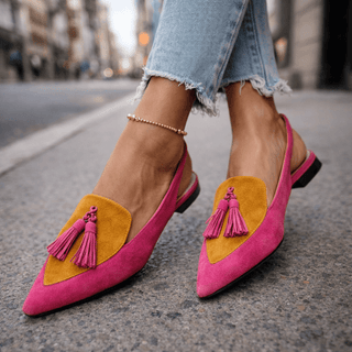 Eliza | Sandali con Cinturini e Nappine