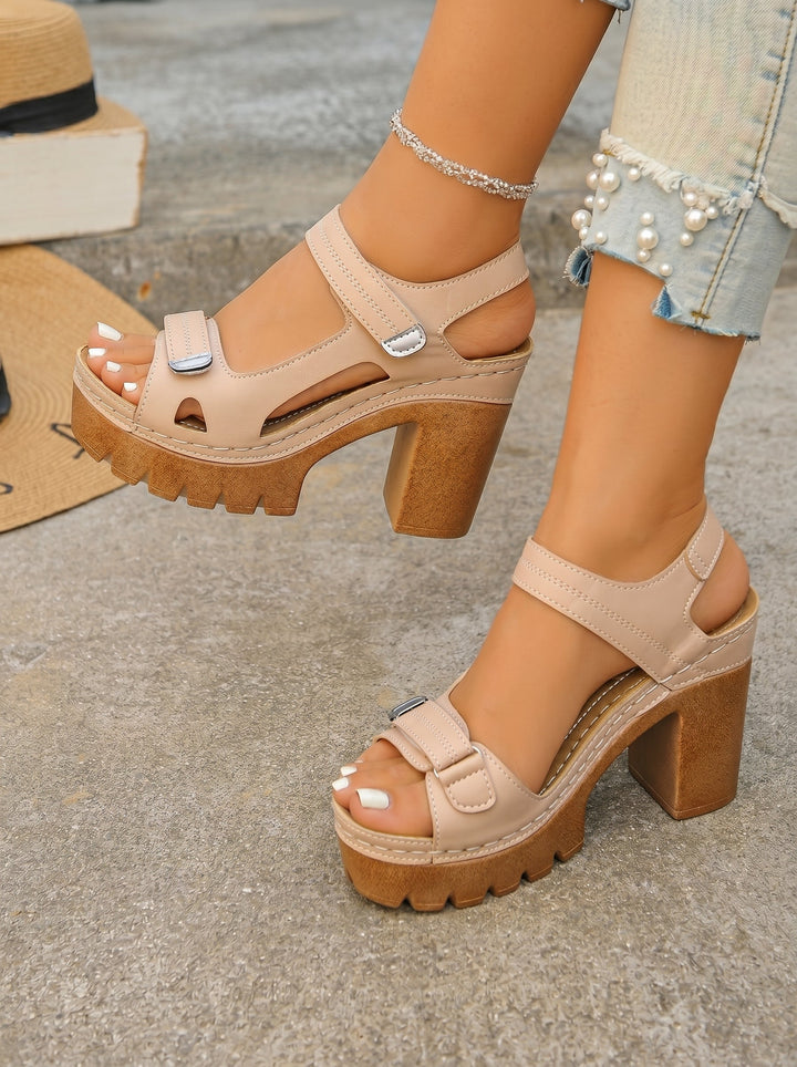 Velora | Sandali con Cuciture Decorative