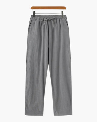 Leipzig | Pantalone in Lino, Stile Rilassato