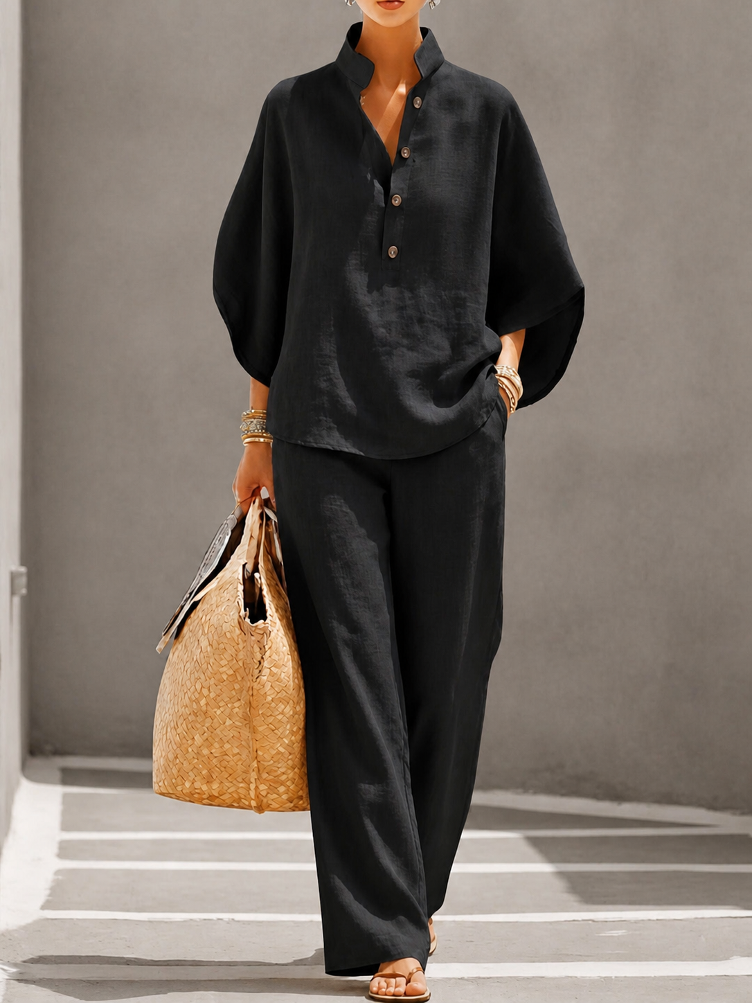 Ariel | Completo in Lino, Naturalezza ed Eleganza