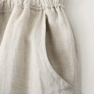 Leipzig | Pantalone in Lino, Stile Rilassato
