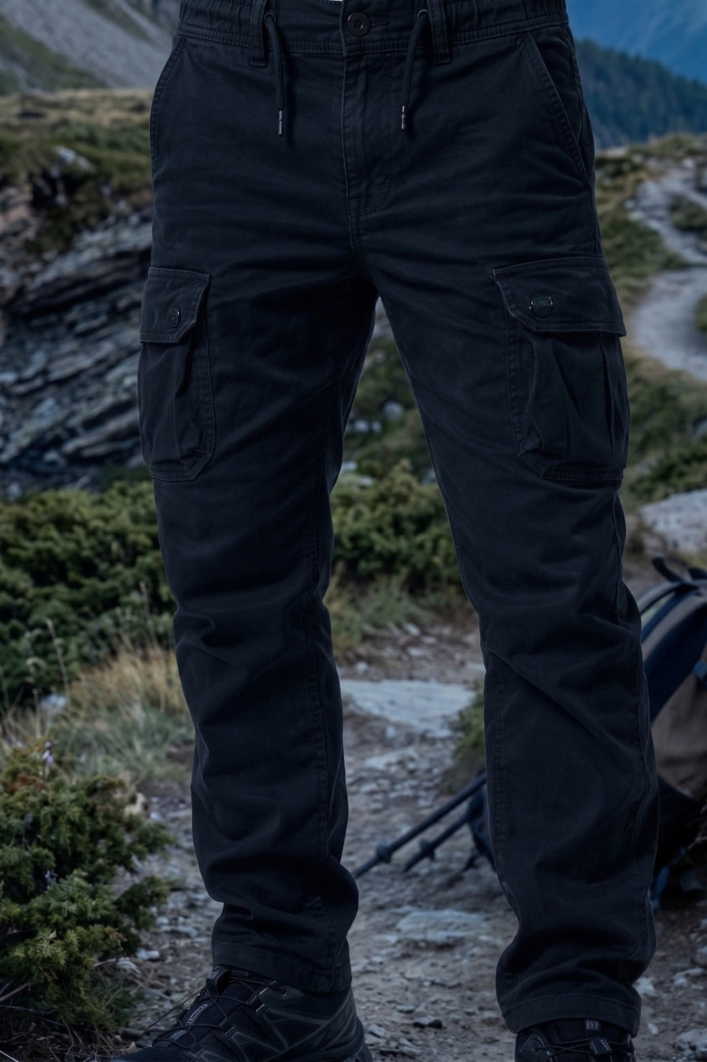 Pantalone Cargo Tattico Multitasche