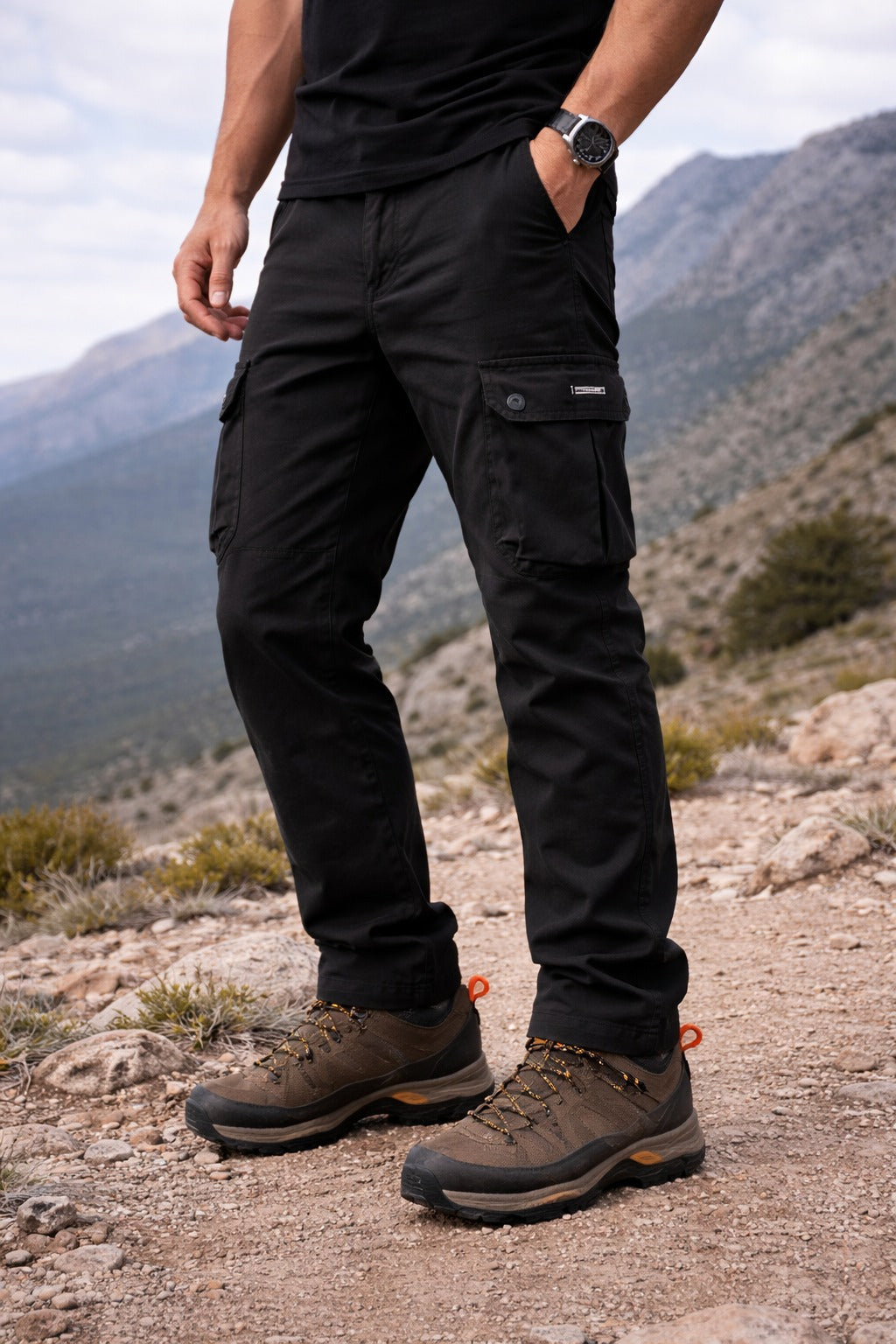 Pantalone Cargo Tattico Multitasche
