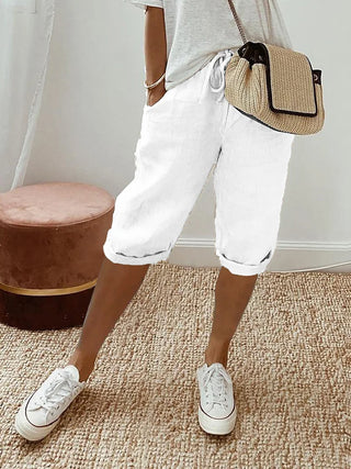 Sophie | Shorts Donna in Cotone e Lino