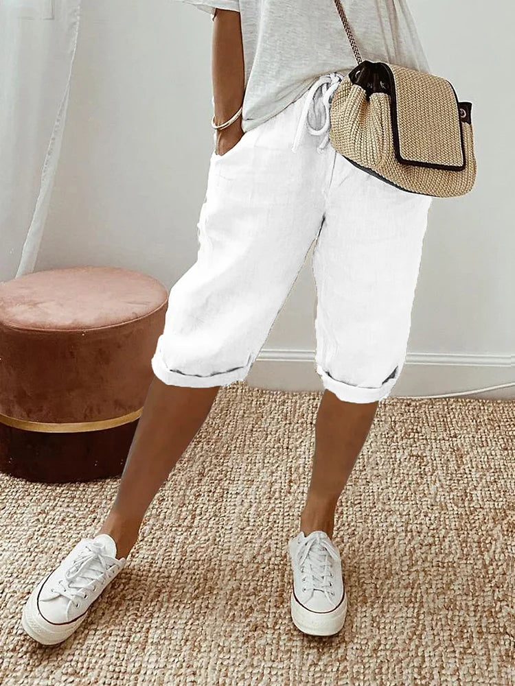 Sophie | Shorts Donna in Cotone e Lino