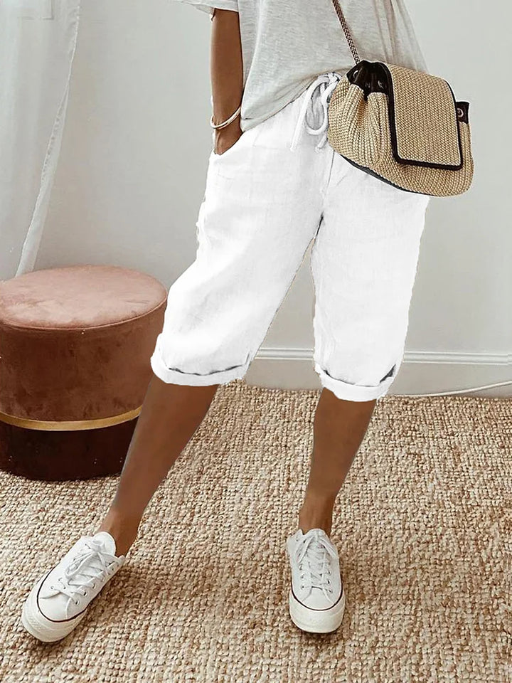 Sophie | Shorts Donna in Cotone e Lino