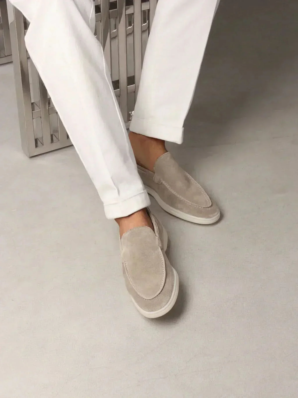 Luna | Mocassini Premium in Camoscio