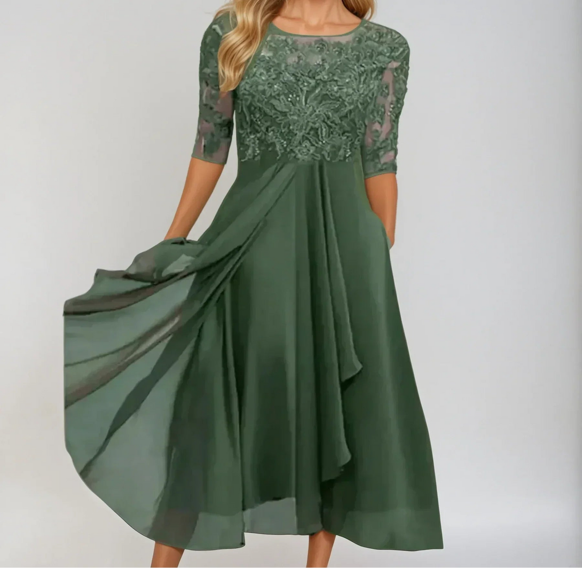 Margherita | Abito in Pizzo Elegante