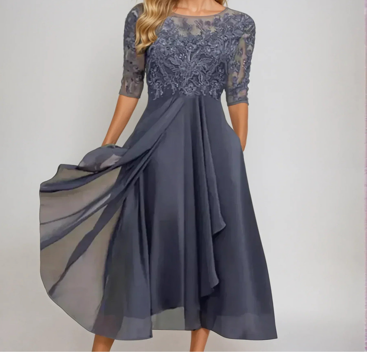 Margherita | Abito in Pizzo Elegante
