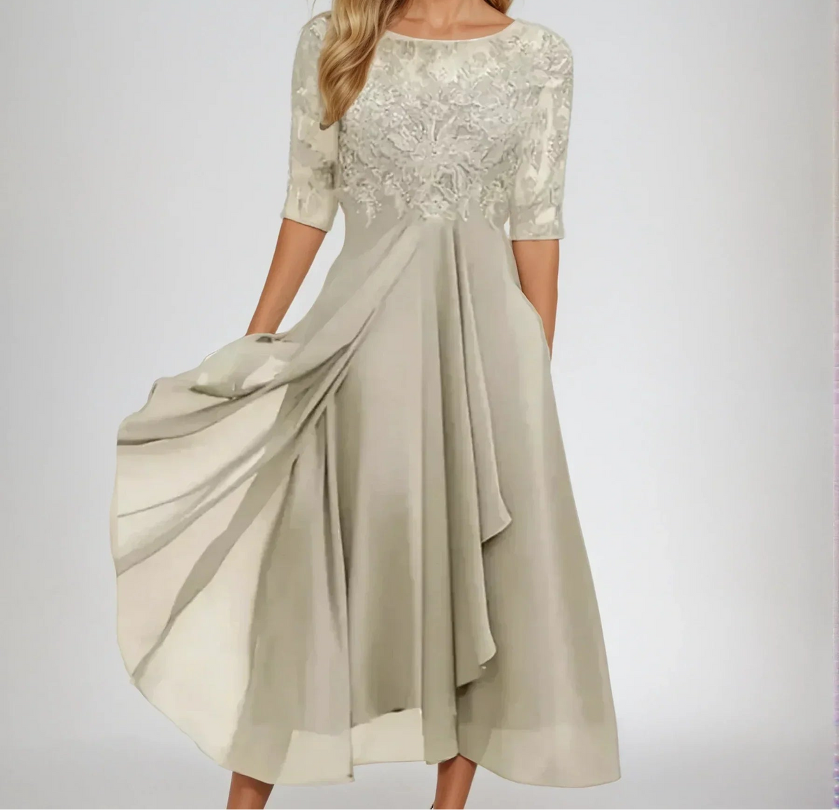 Margherita | Abito in Pizzo Elegante